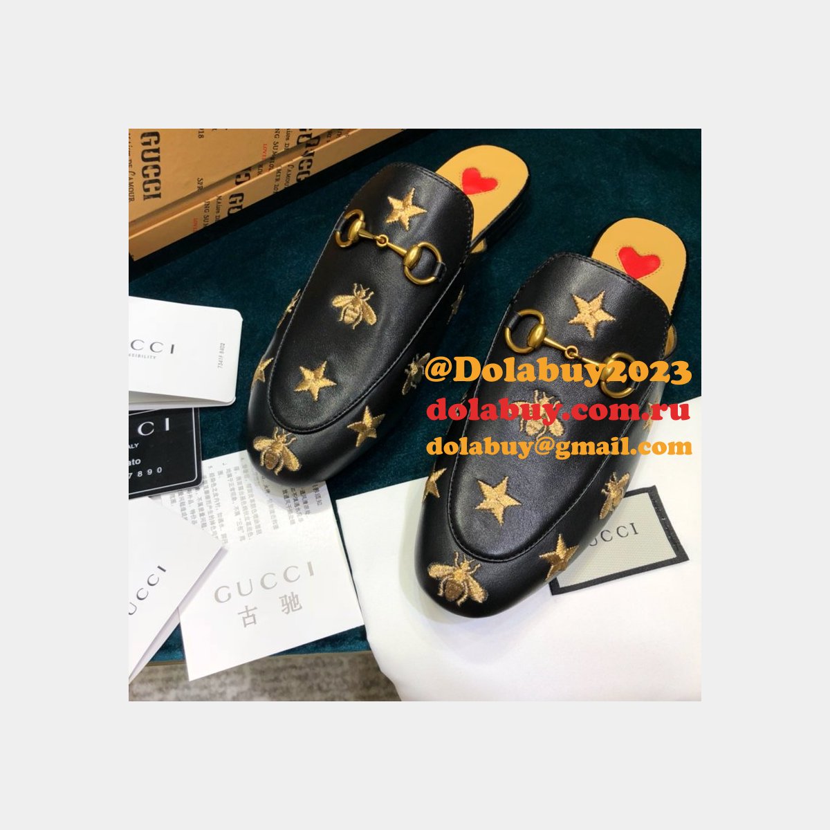 Top Gucci Loafers Slipper 001