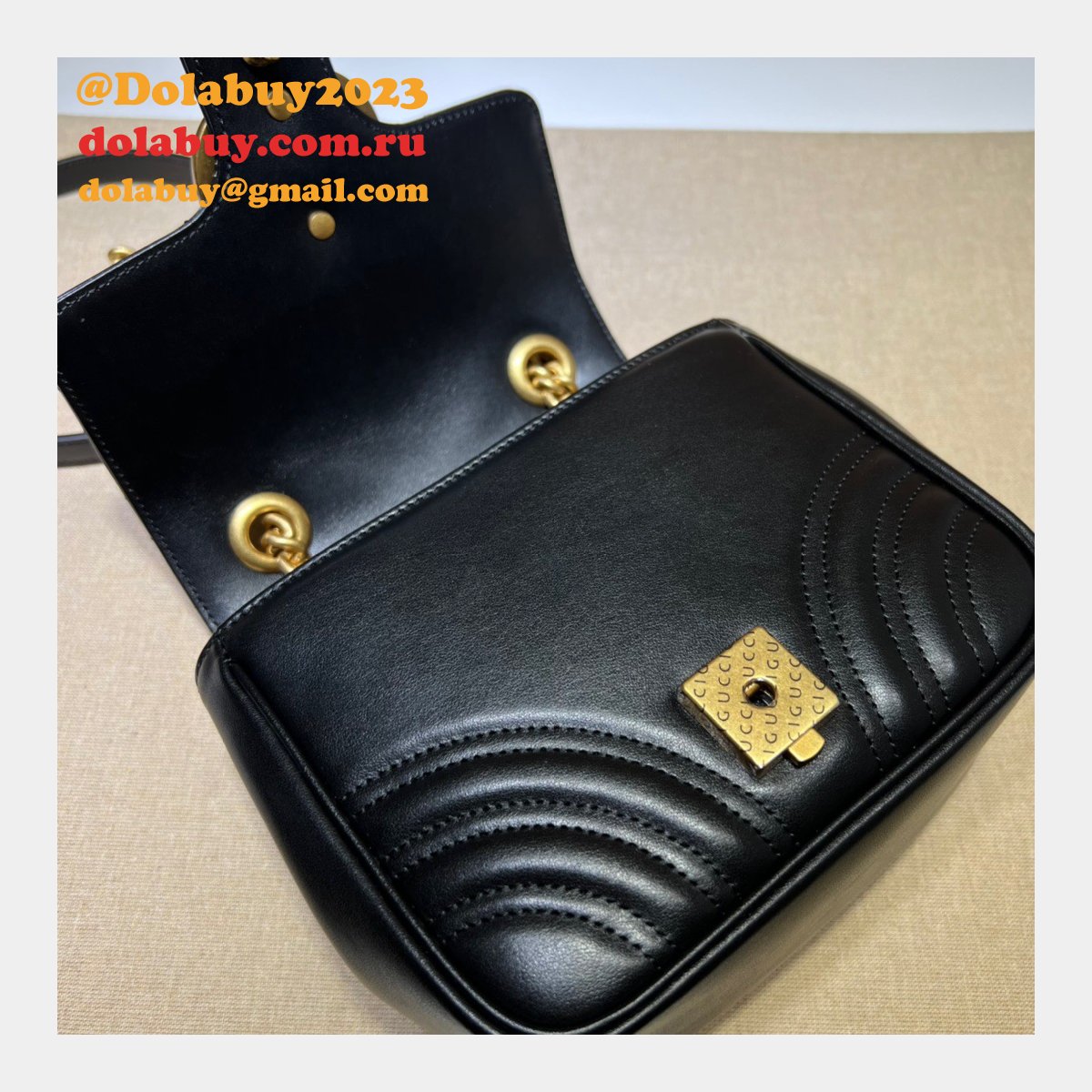 Gucci Replicas GG Marmont 739682 Shoulder Wholesale Bag
