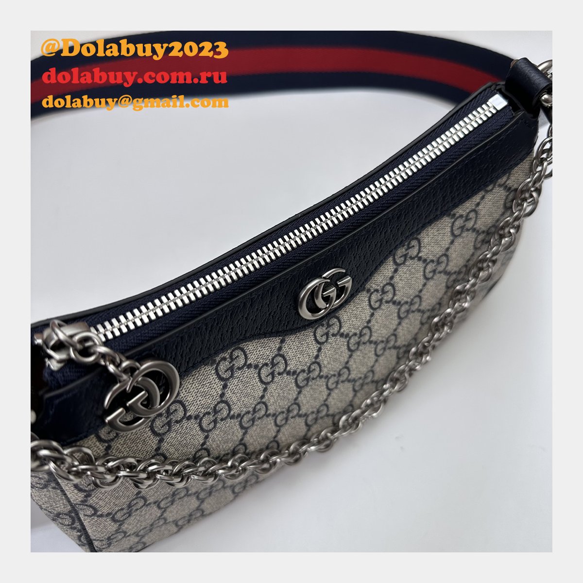 High Quality Duplicate Ophidia Crossbody GG Small 735132 Gucci Handbag