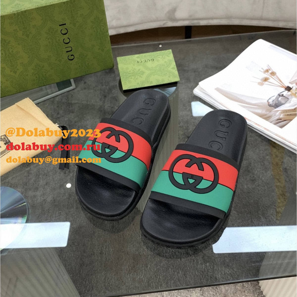 Perfect Gucci Quality Replica Sandals Gu7 Shoes