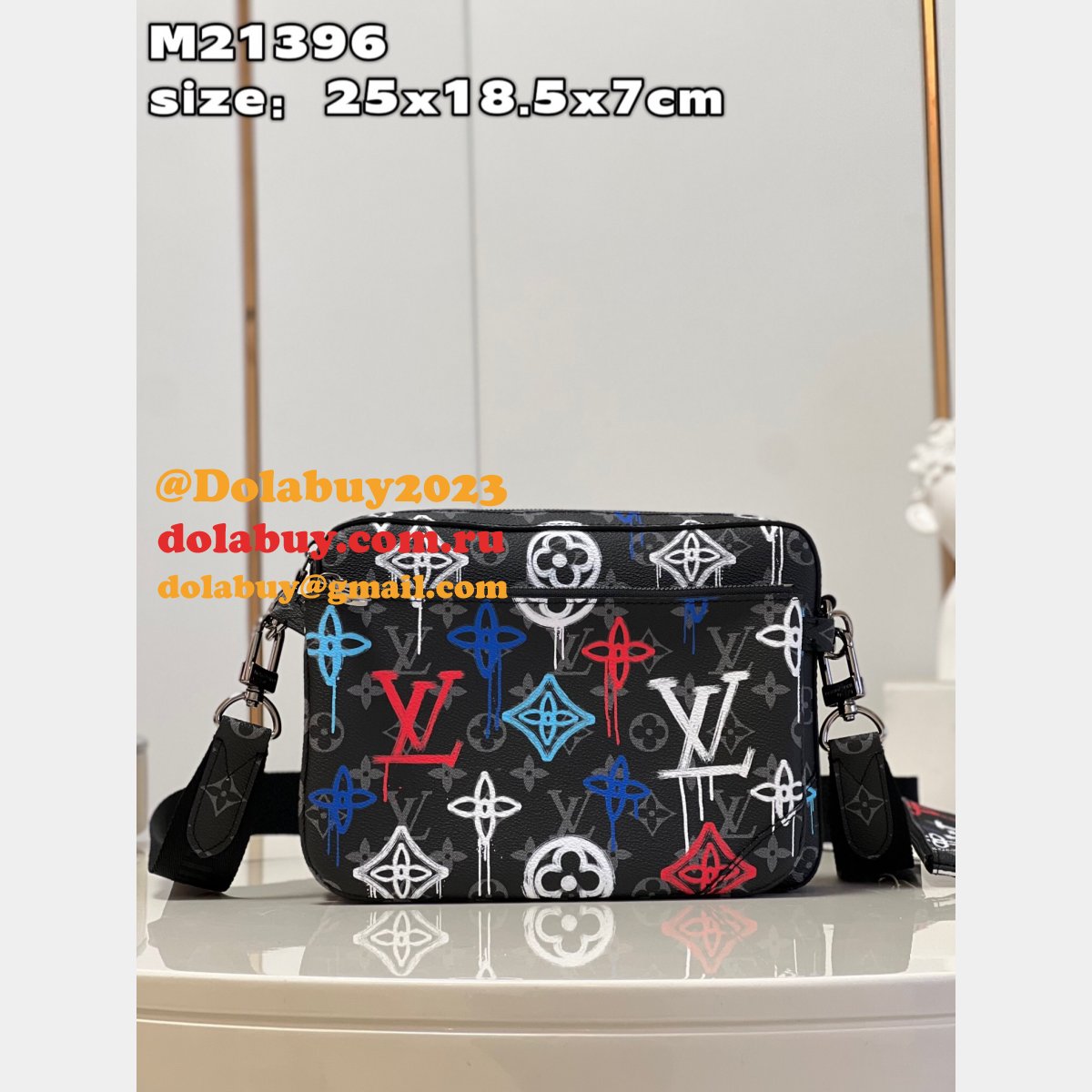 Where M21396 Trio Messenger Louis Vuitton Replica Designer Bag