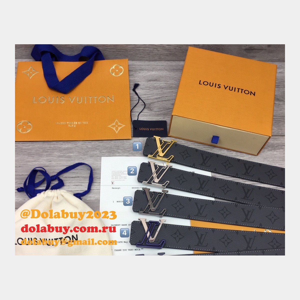 Knockoff Cheap Louis Vuitton Belts From 40mm China
