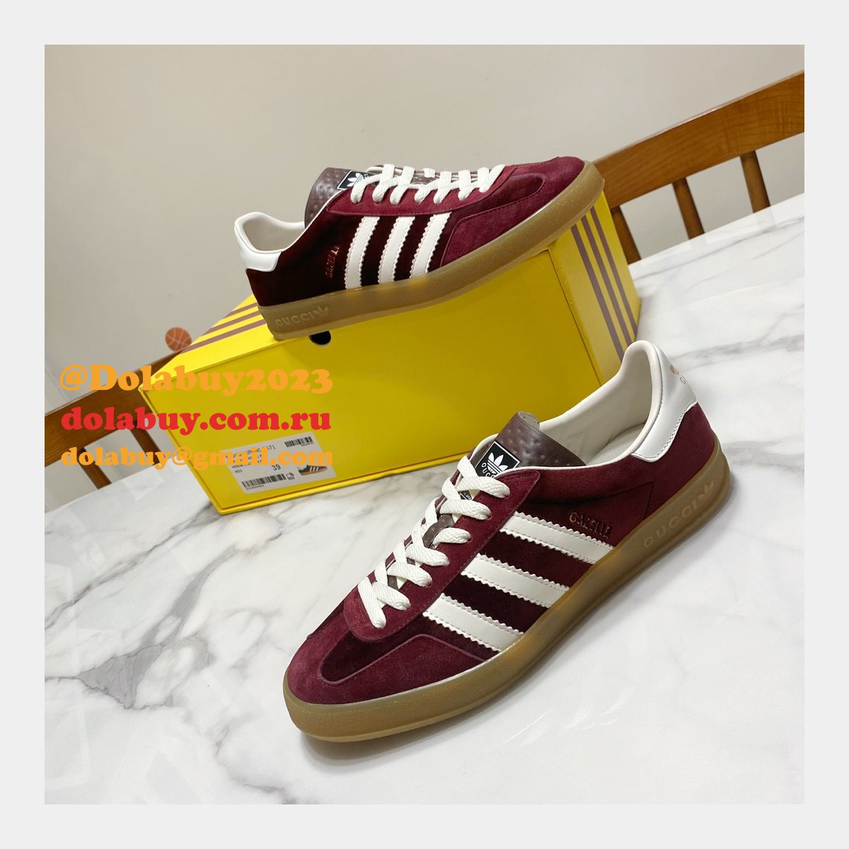 Replicas Best Fake Gucci Shamrock Joint Skate Men/Women Shoes