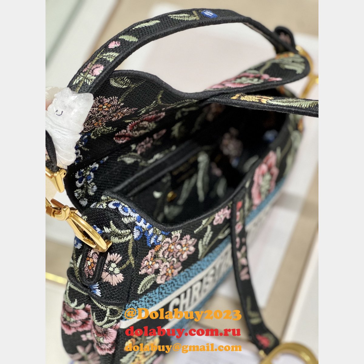 Replica Designer Dior Oblique Saddle Bags 9012/0446 On Sale