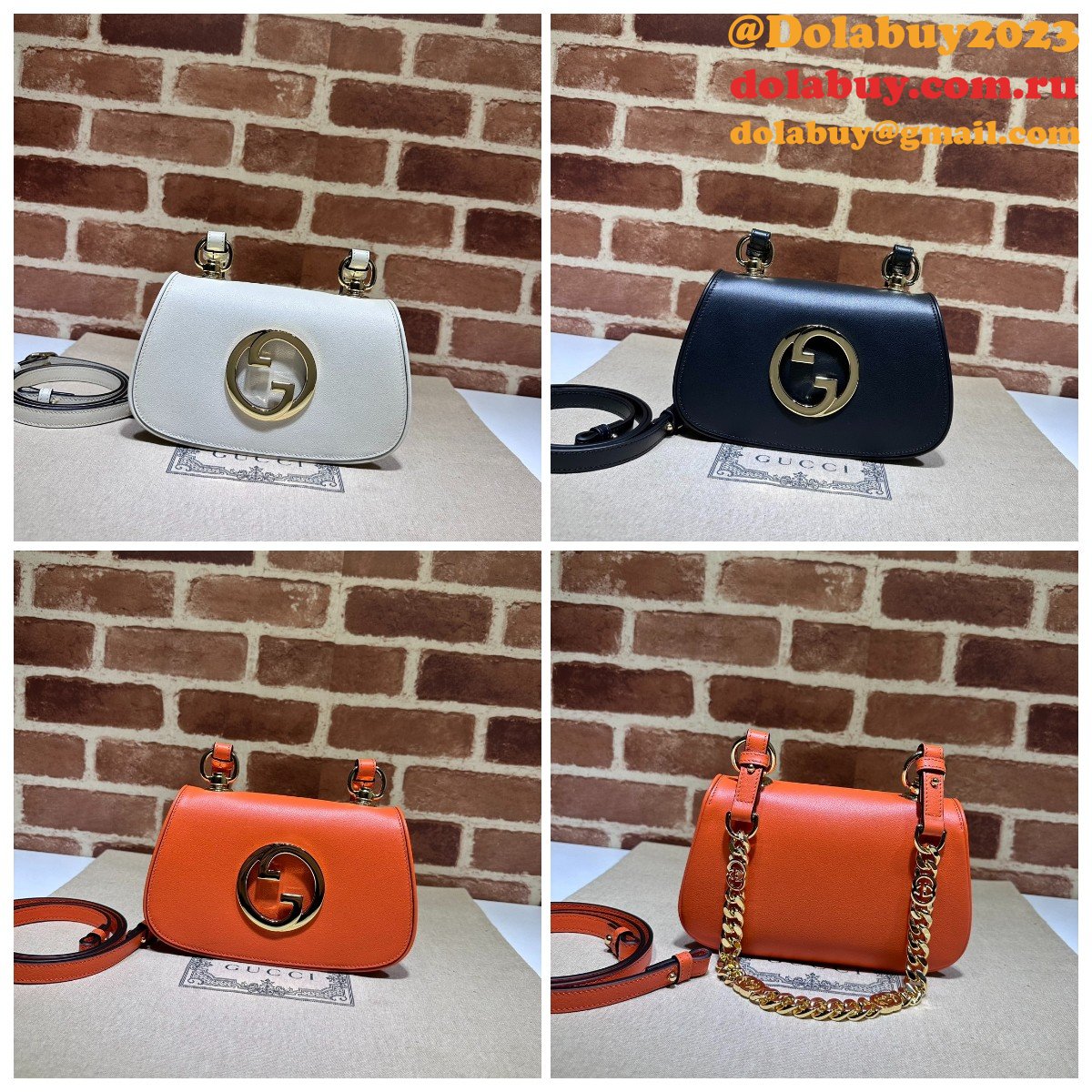 Gucci AAA+ Blondie Chain Shoulder 724645 Wholesale Bag