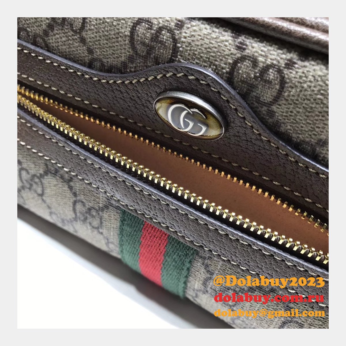 Knockoff Gucci Suede Ophidia Mini 517350 Bag