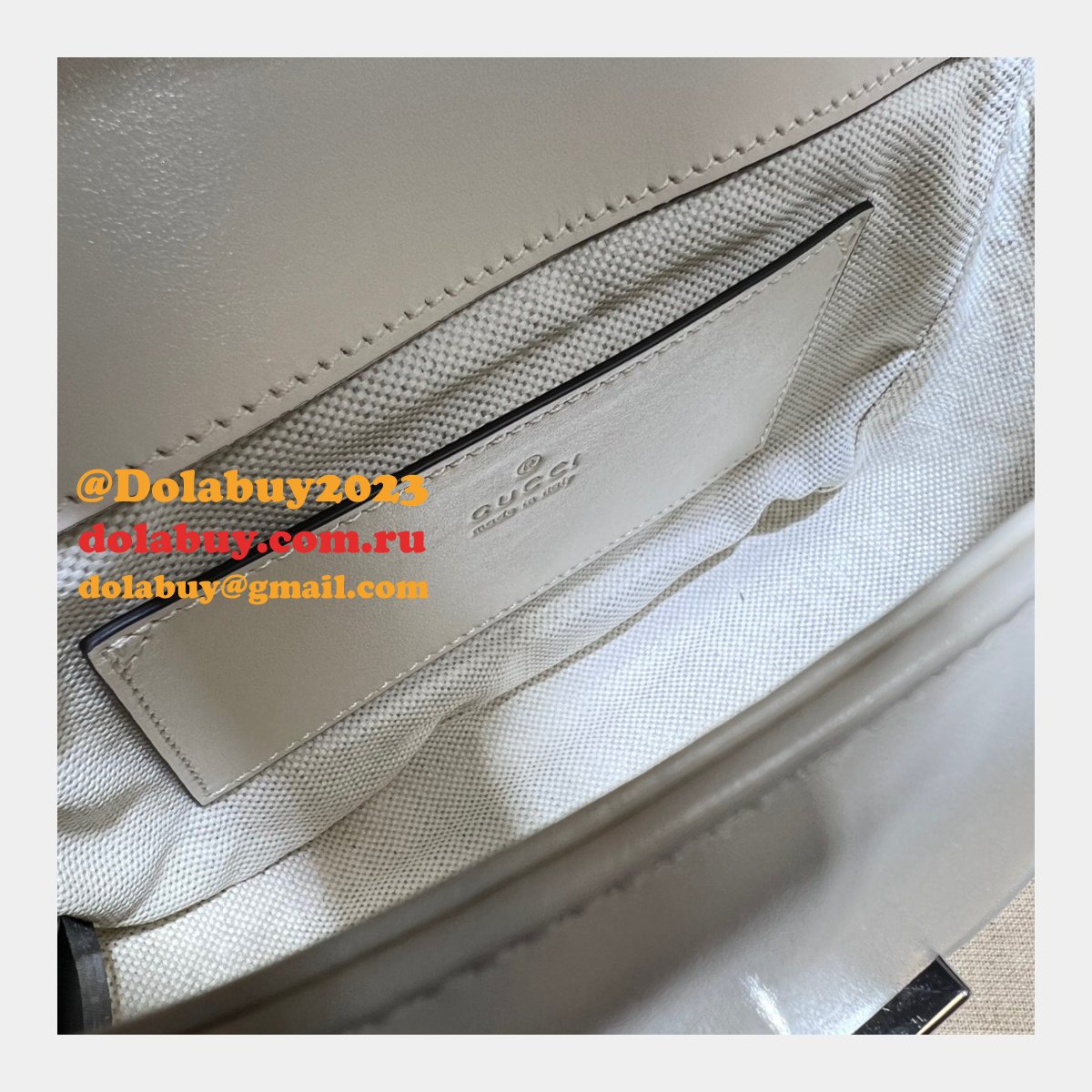 Perfect Gucci GG Marmont matelasse 739681 shoulder Fake bag