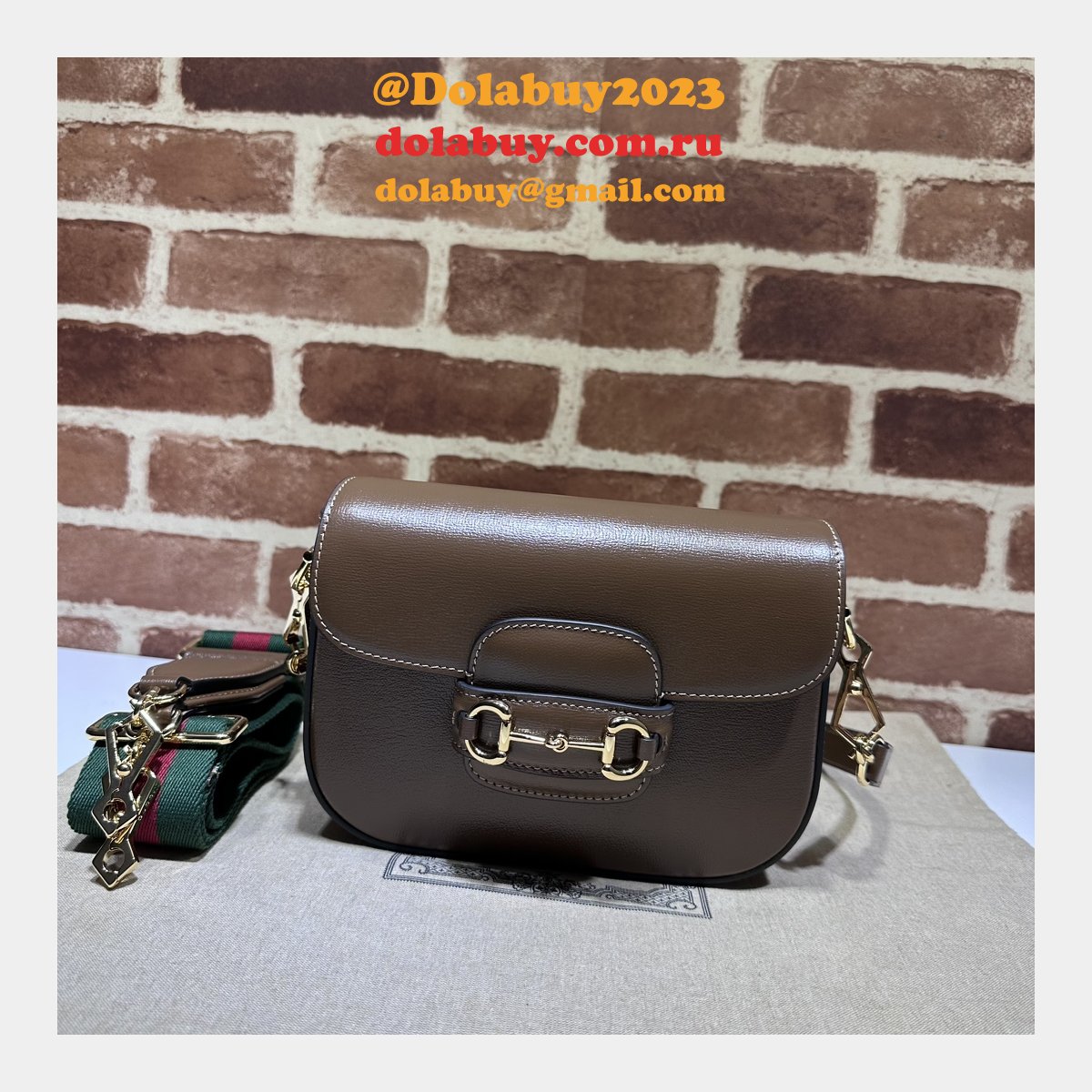 Horsebit 1955 Top Quality Gucci Replica 658574 Crossbody Bag