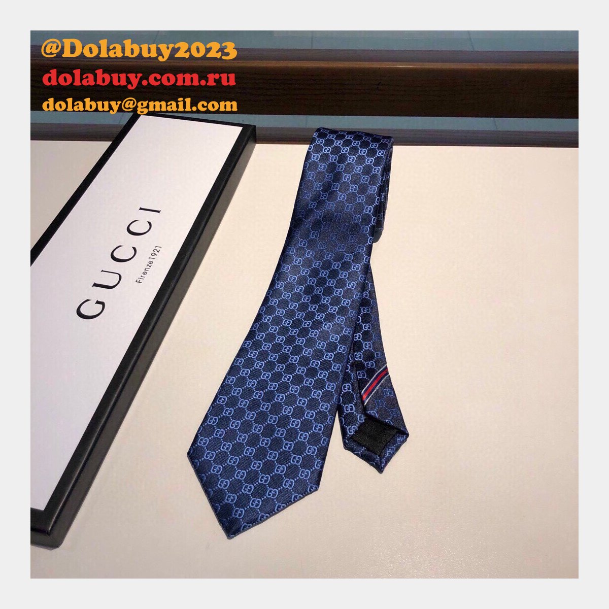 Replica Gucci Ties for Men Round neck