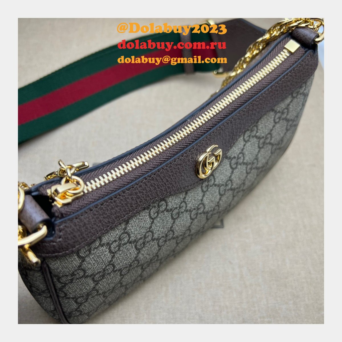 Gucci Replica Ophidia GG Crossbody Wholesale 735132 Luxury Bag