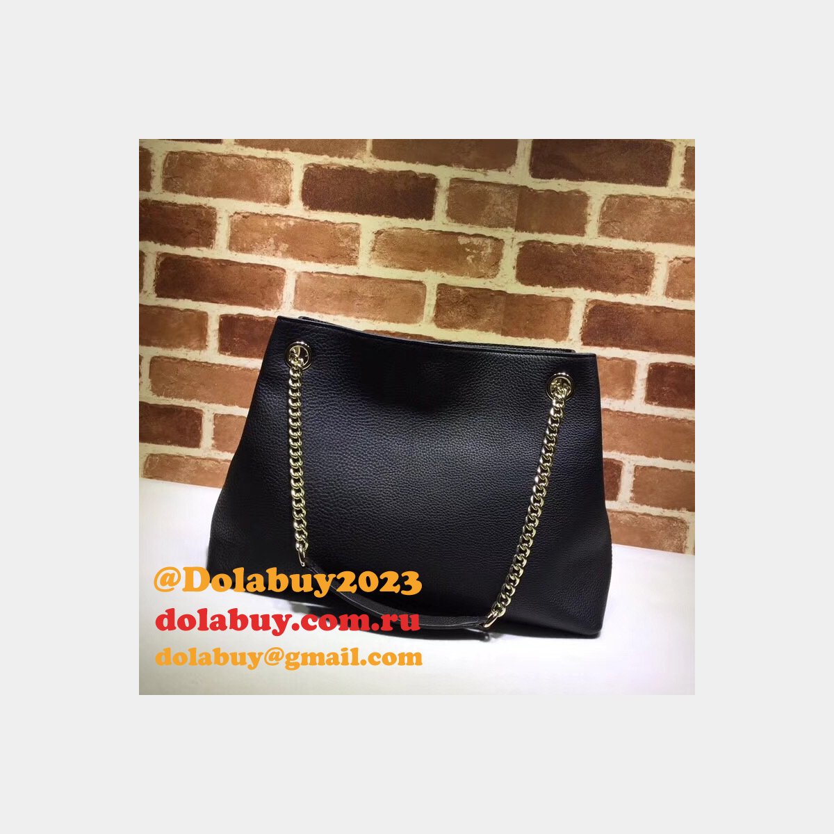 7 Star Gucci Replica Soho leather shoulder 308982 bag