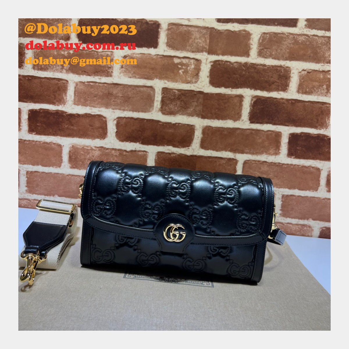 Gucci Design 724529 GG Matelasse Replica Top Bag