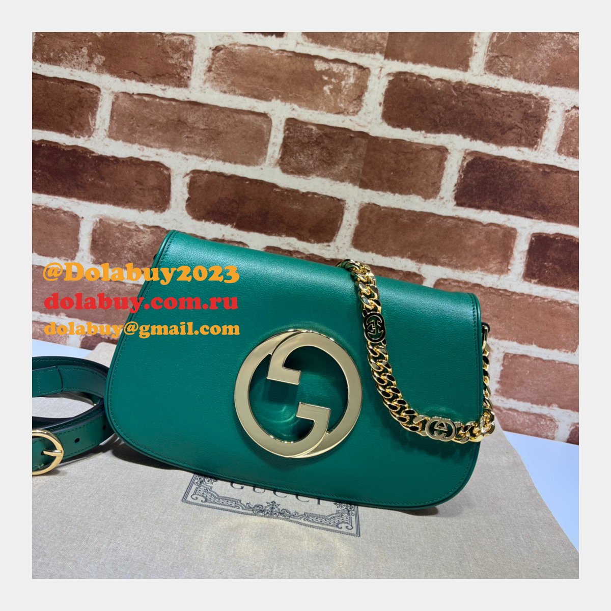 Luxury Gucci Wholesale Blondie shoulder 699268 fake bag
