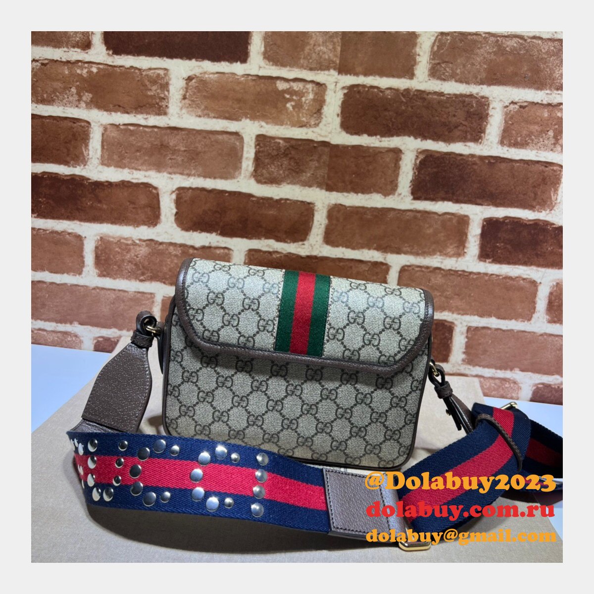 Designer Fake Ophidia Gucci 722117 Shoulder Bags Store
