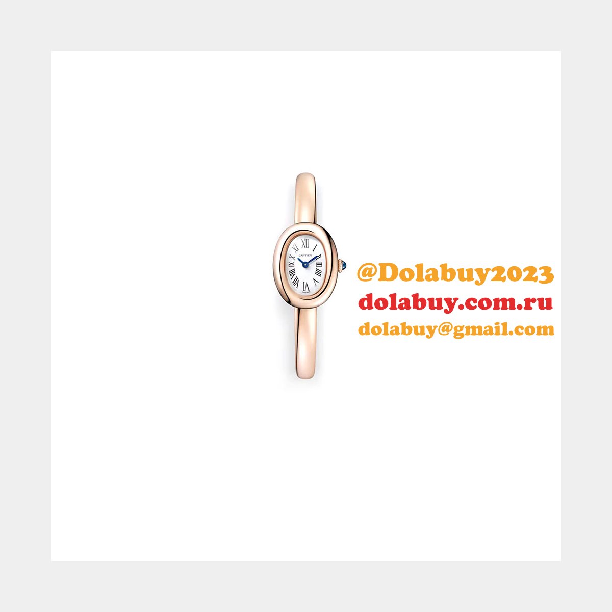 Cartier Small Baignoire watch