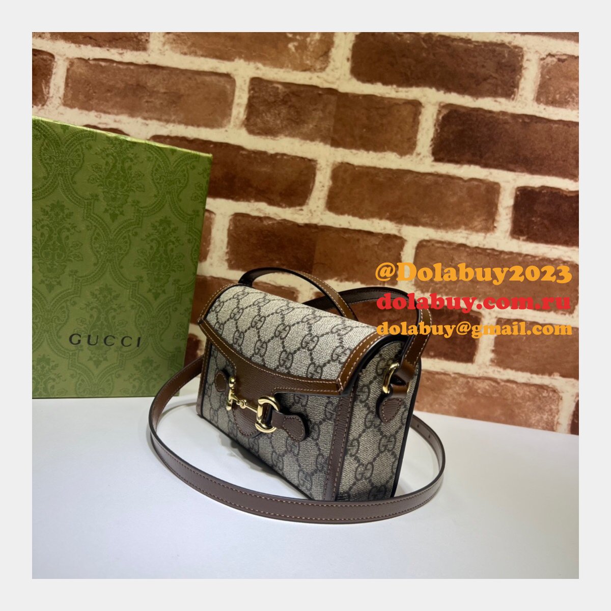 High Quality Gucci Horsebit 1955 AAA+ Replica 699296 Crossbody Bags