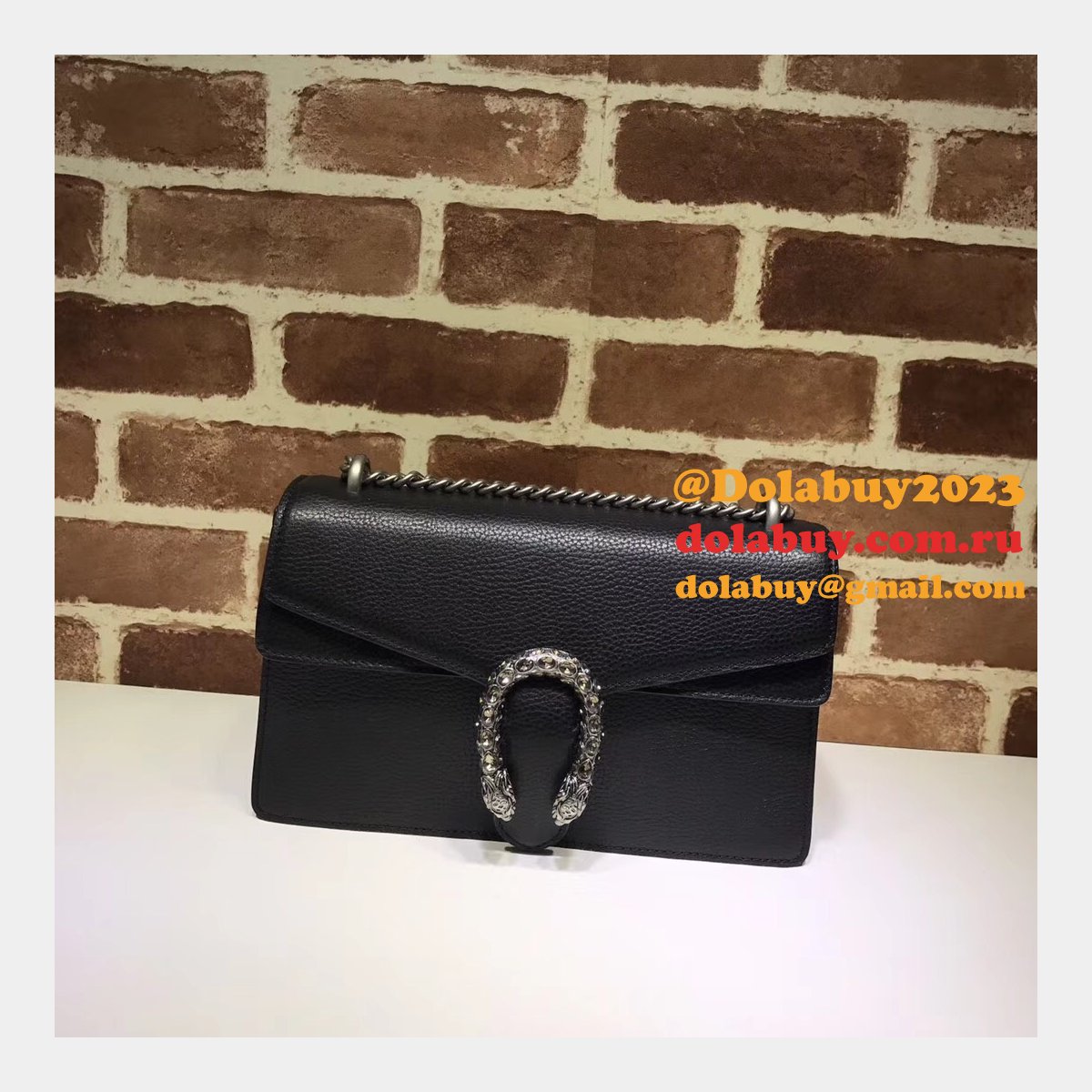 Fashion Gucci Replica Dionysus small GG shoulder 400249 bag