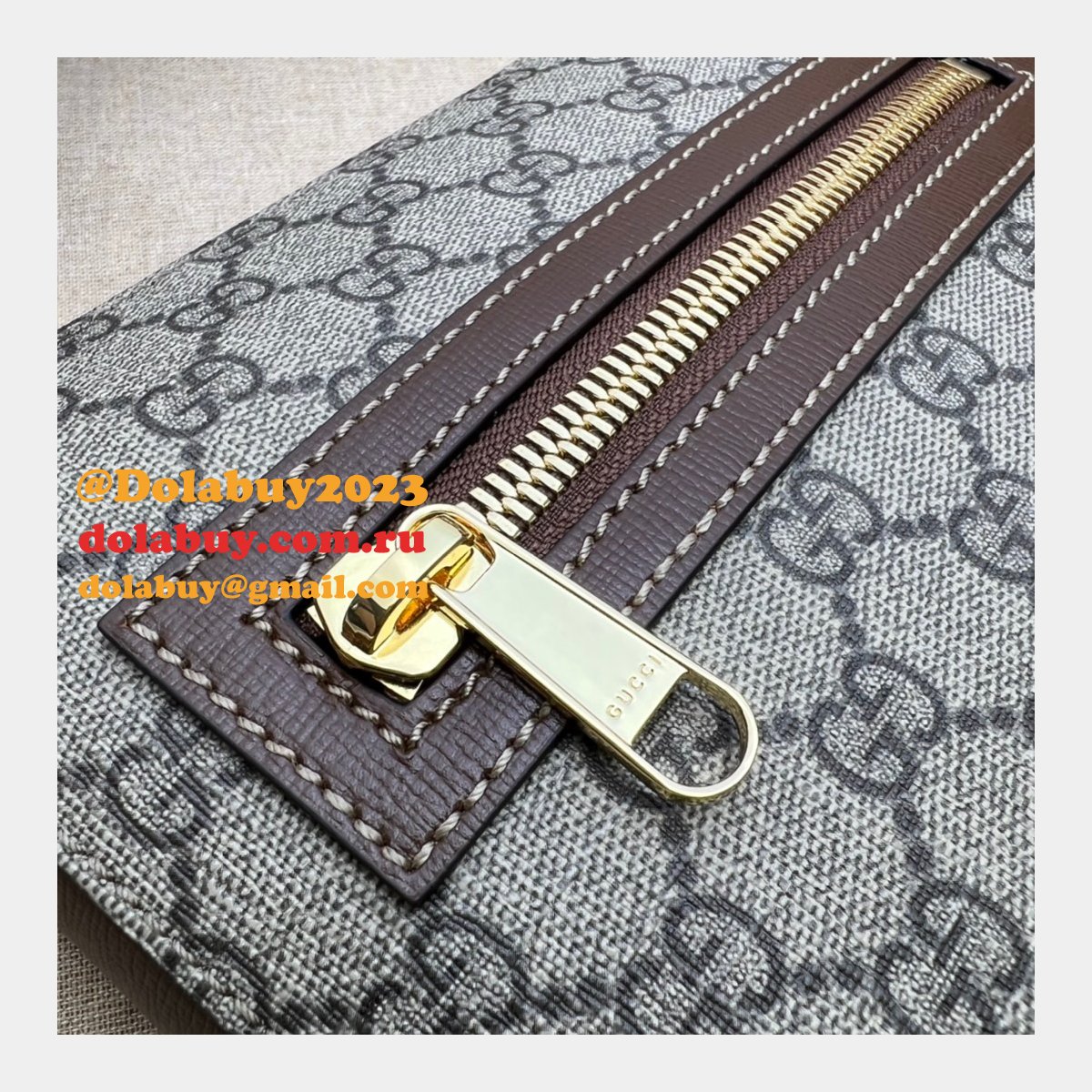 Designer Gucci Luxury Replica 681021 GG Supreme messenger bag