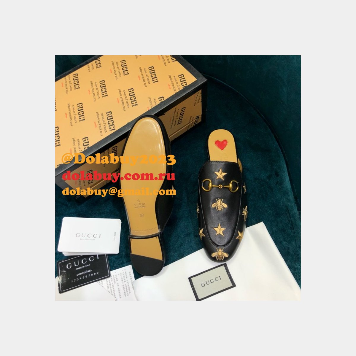 Top Gucci Loafers Slipper 001