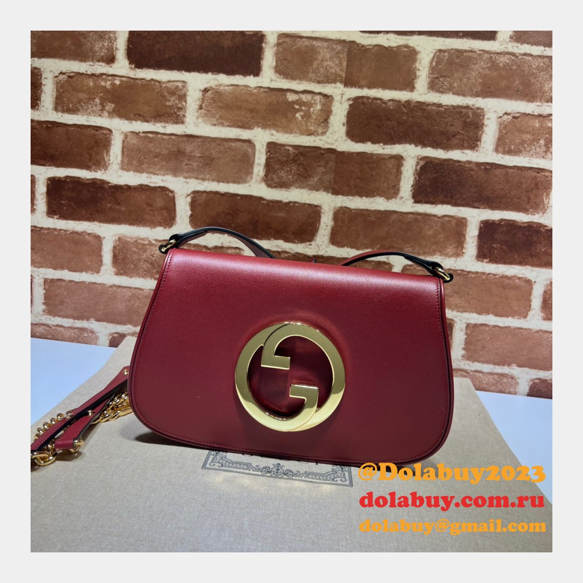 Luxury Gucci Wholesale Blondie shoulder 699268 fake bag