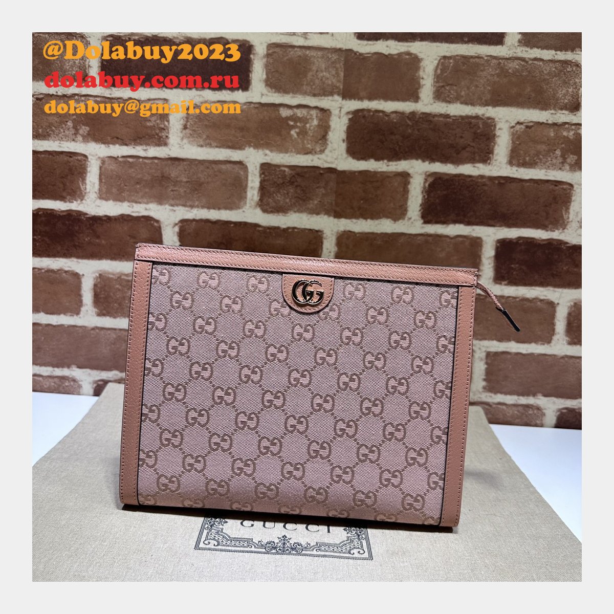 Ophidia Perfect GG Pouch 625549 Replica Gucci Wholesale Bag