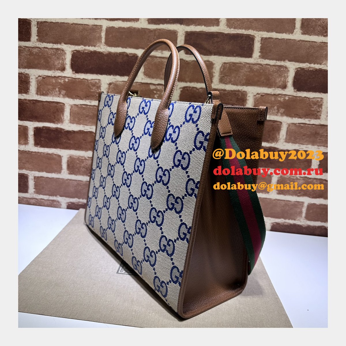 Gucci Jumbo GG tote 678839 Perfect High Replica Designer Bag