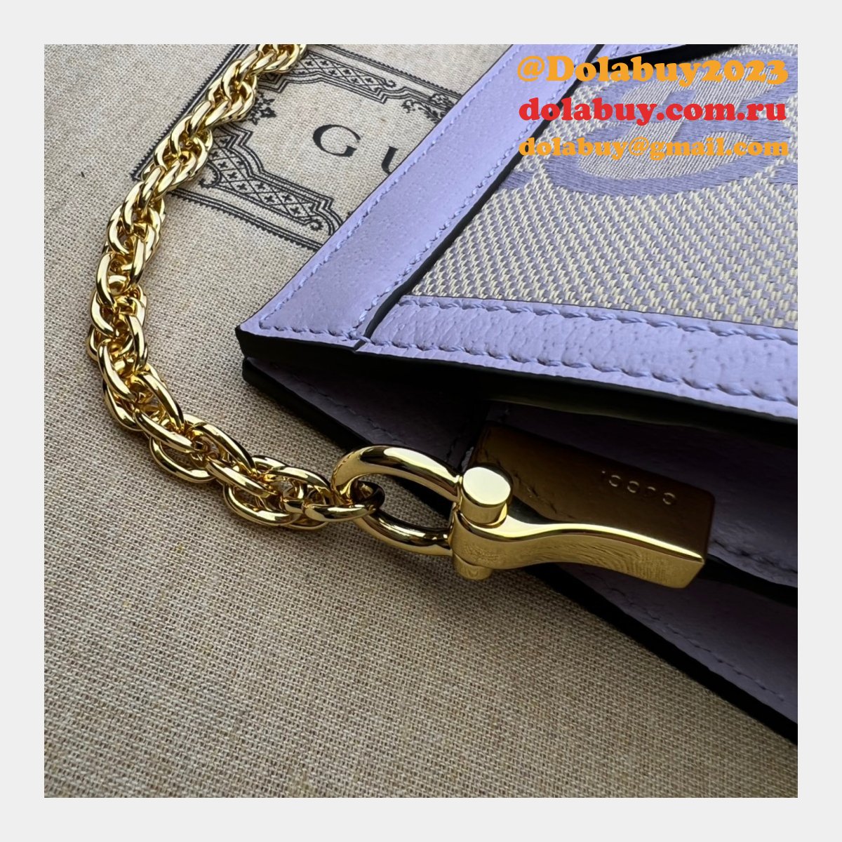 Gucci Best Ophidia 503877 Jumbo GG Fake Shoulder Bag