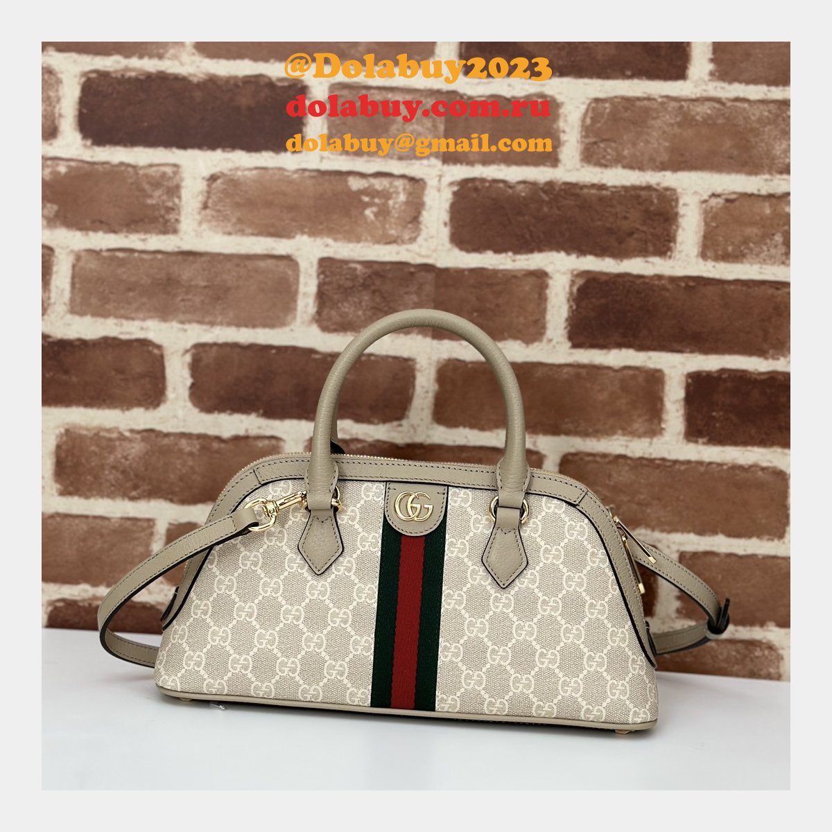 Luxury Gucci 795249 Ophidia Shoulder Top Handle Duplicate Bag