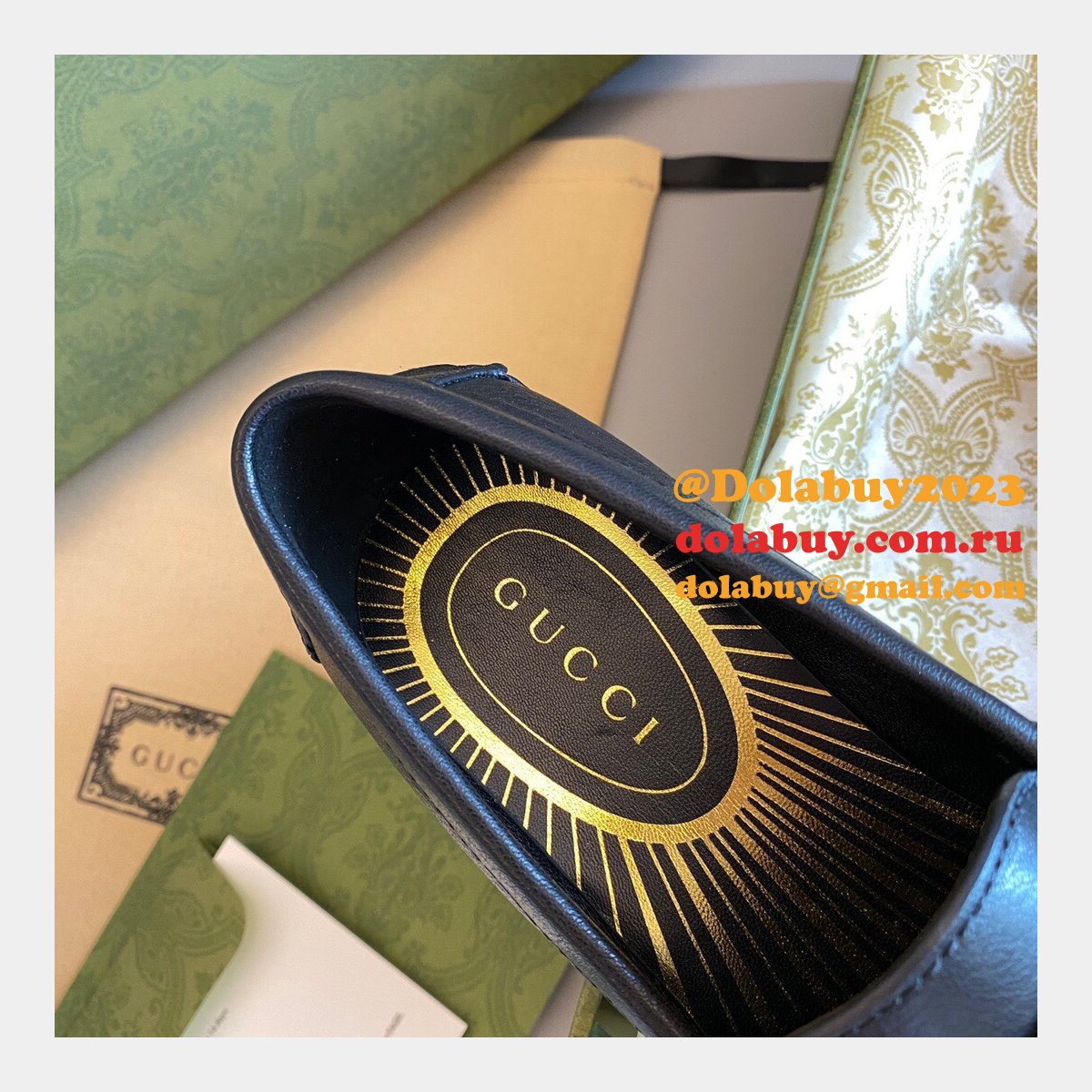 Luxury Gucci New Top Quality Loafers Replica Shoes
