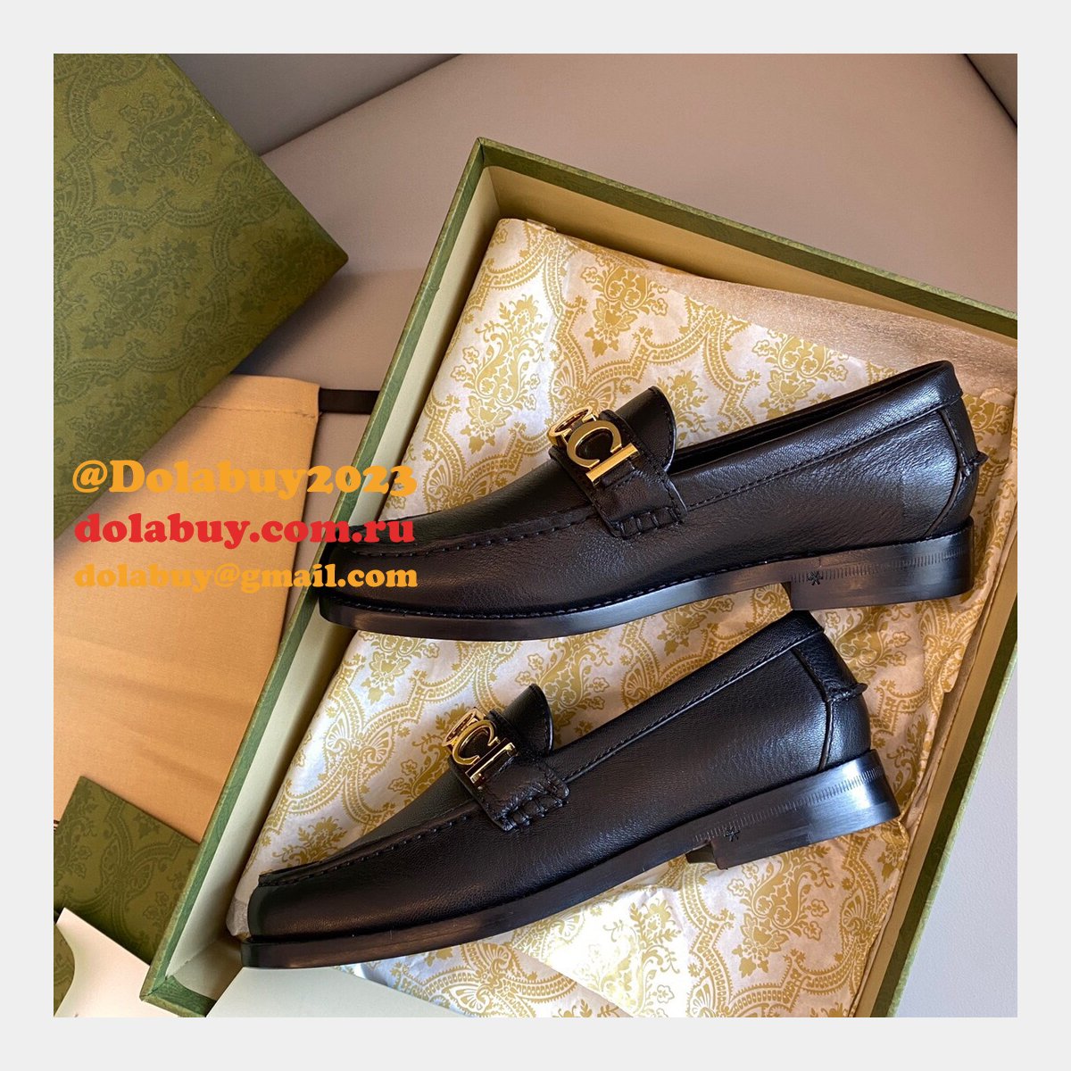 Luxury Gucci New Top Quality Loafers Replica Shoes