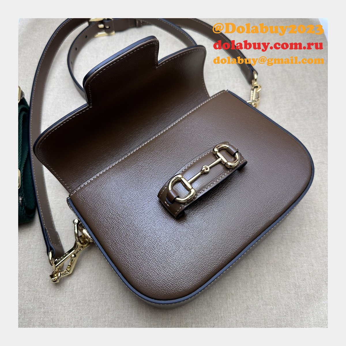 Horsebit 1955 Top Quality Gucci Replica 658574 Crossbody Bag
