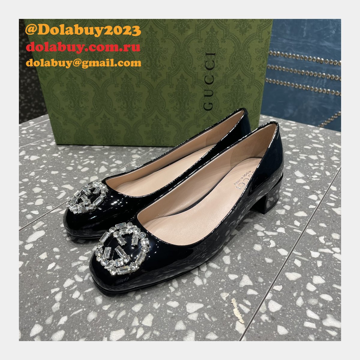 Luxury 1:1 Gucci Classic For Women Replica Shoes