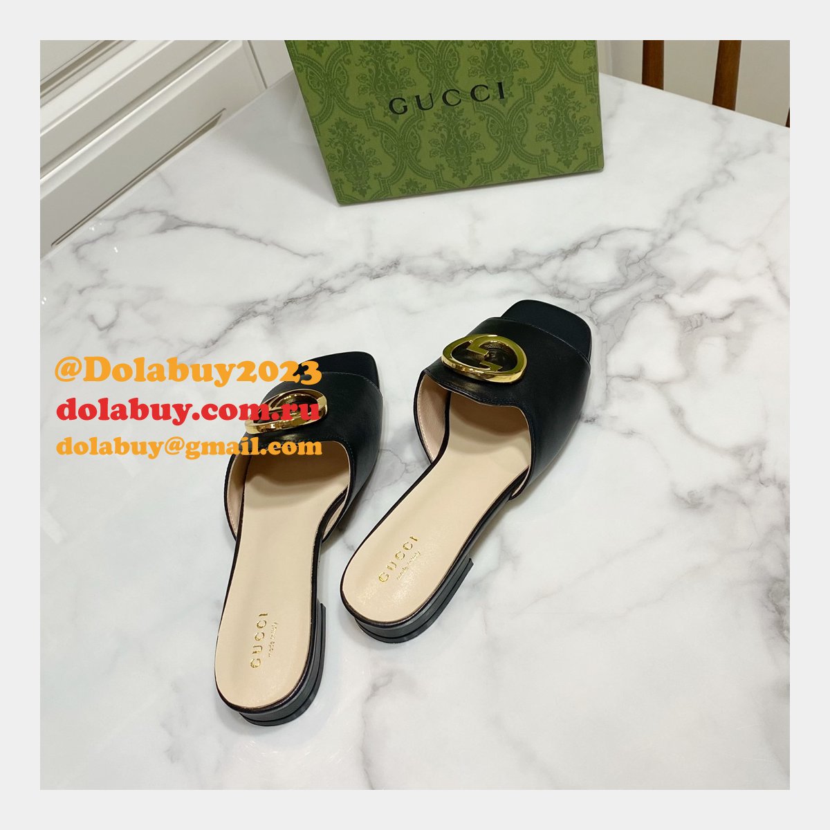 Blondie Inspired Gucci Platform Sandals Designer Replica Shoes