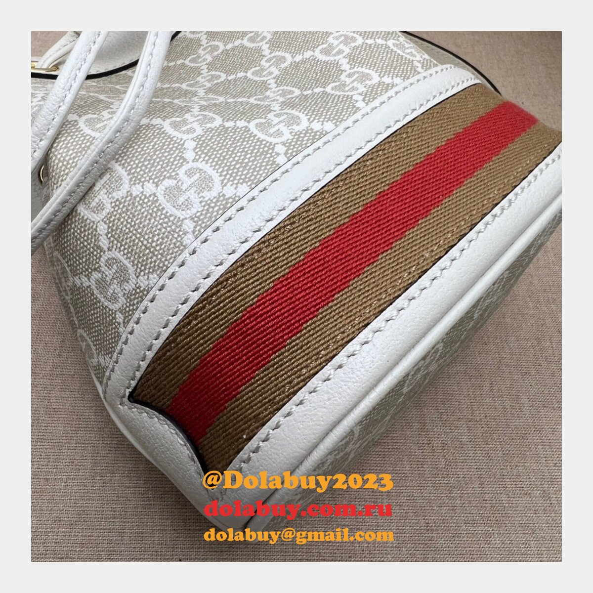 Top Dolabuy Best Fake Gucci 550620 Ophidia mini GG bucket bag