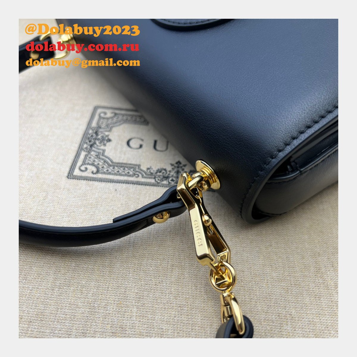 High Quality Gucci Blondie Top-handle 735101 Designer Bag
