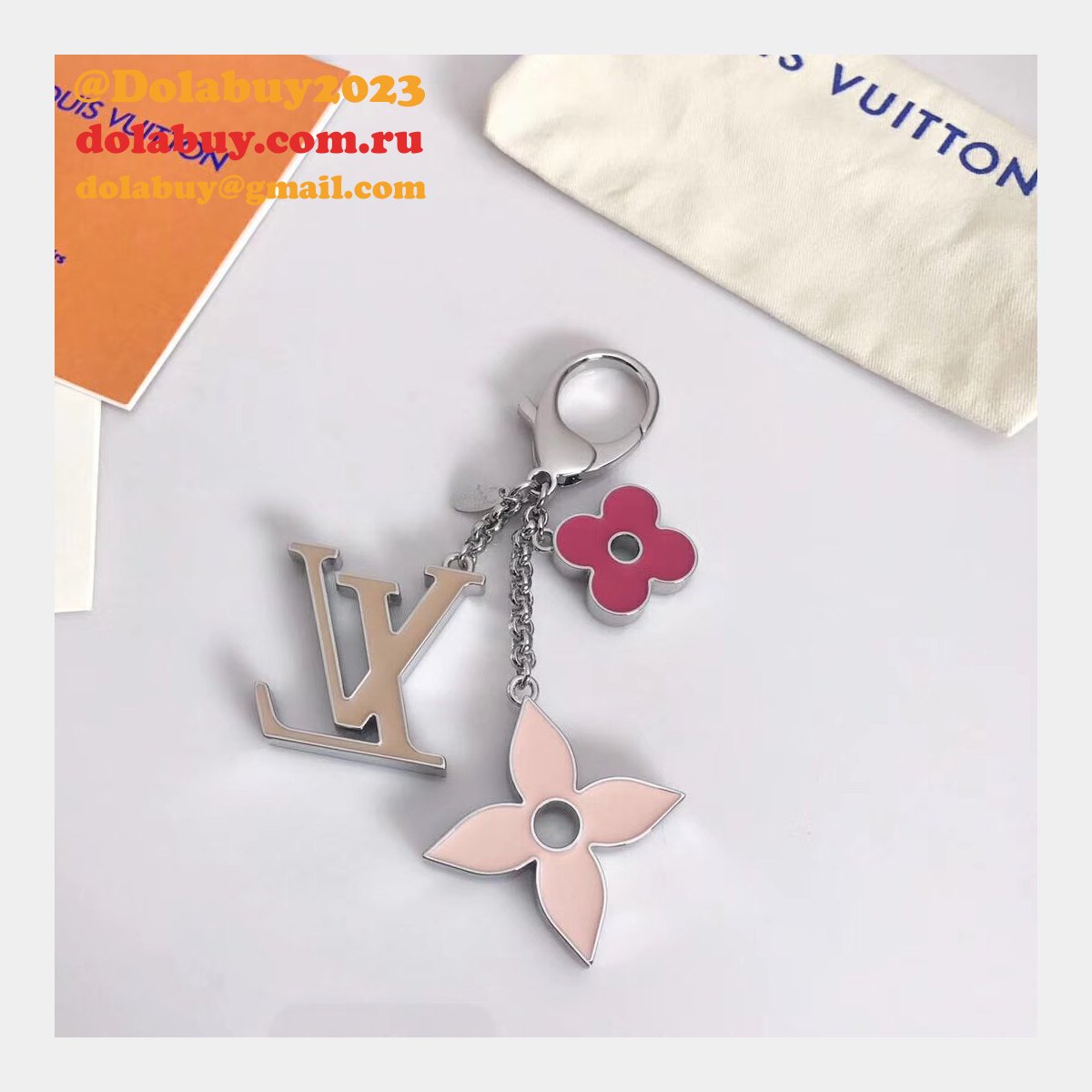 Replica Louis Vuitton Facettes Bag Charm Many Colors