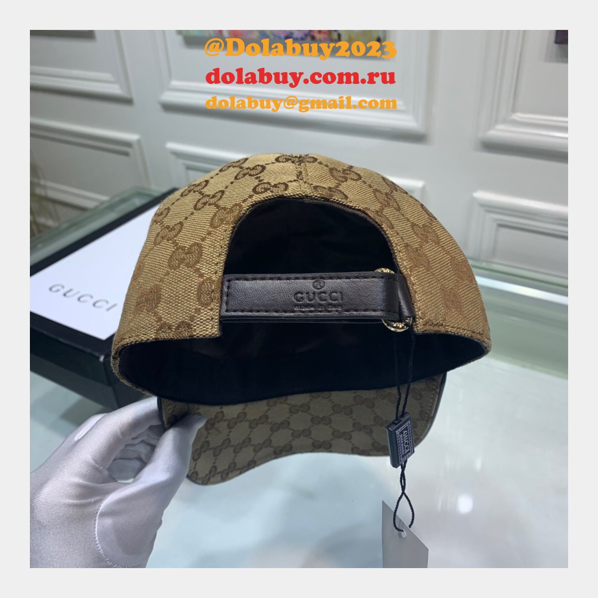 High Quality Gucci NY Baseball cap