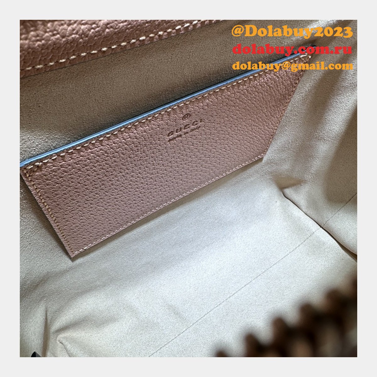 Ophidia Tote Gucci Replica 547551 GG Supreme 1:1 Mirror Bag