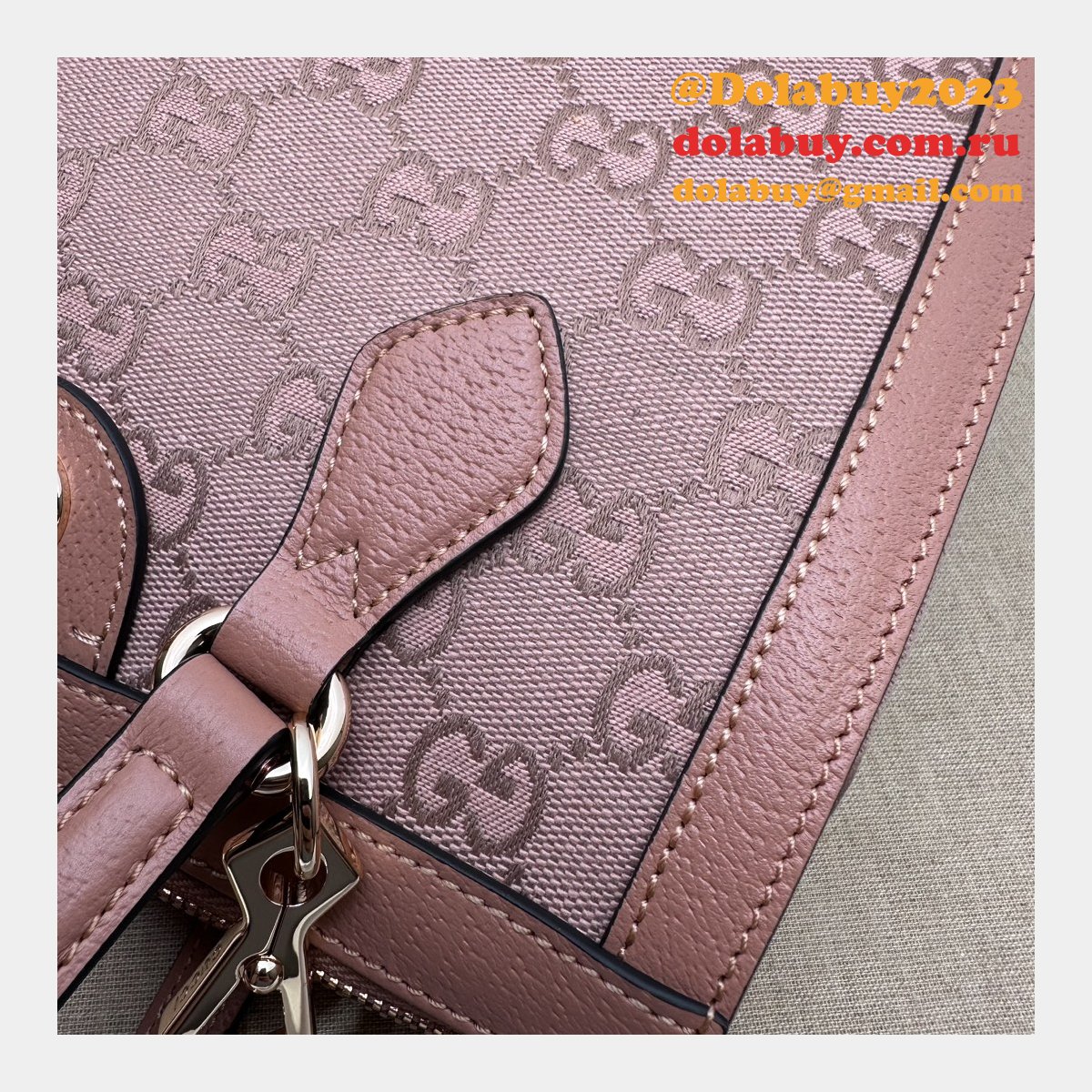 Ophidia Tote Gucci Replica 547551 GG Supreme 1:1 Mirror Bag