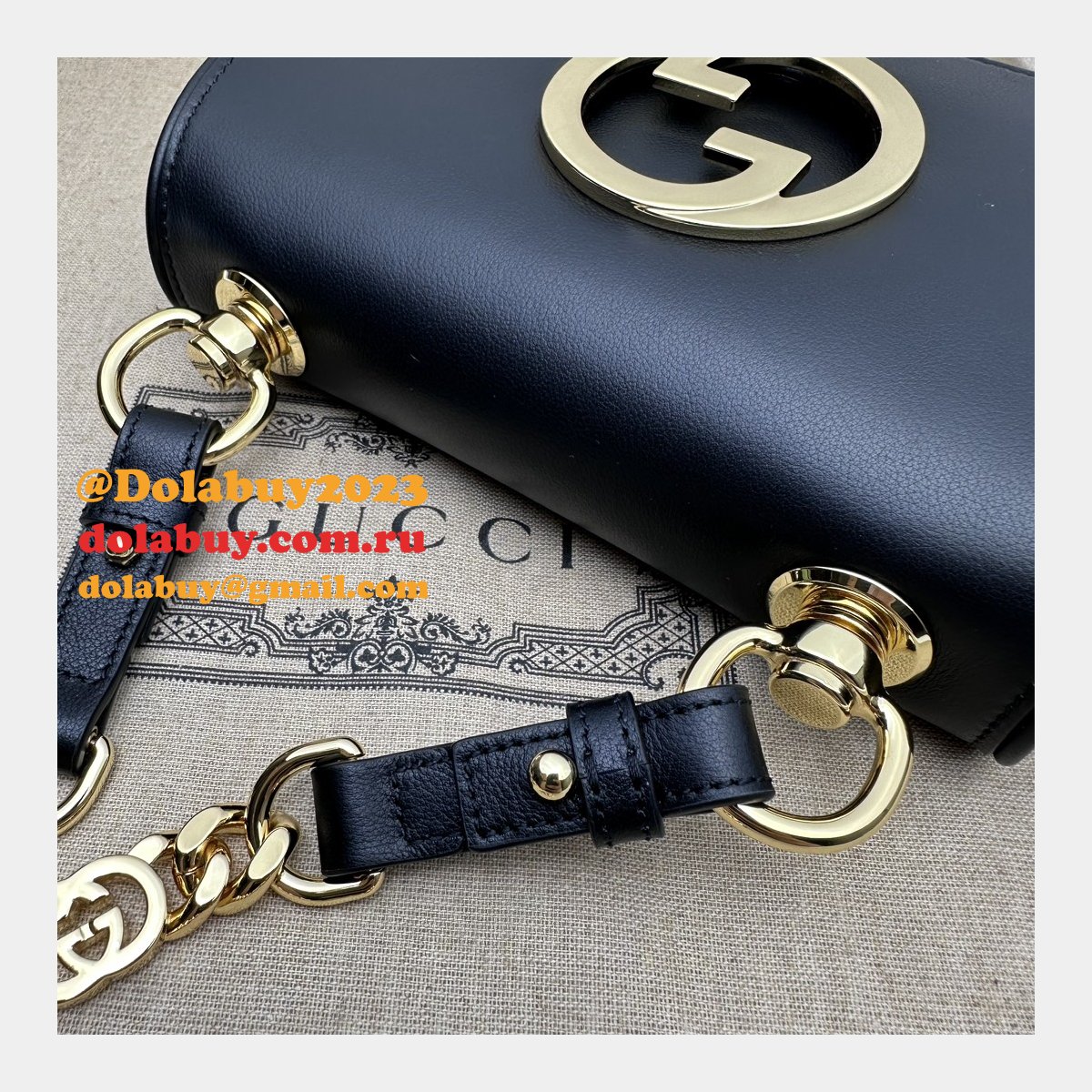 Gucci AAA+ Blondie Chain Shoulder 724645 Wholesale Bag