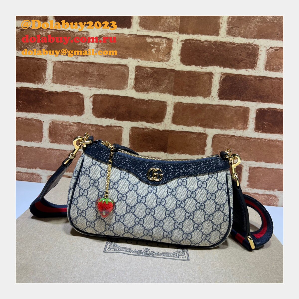 7 Star Gucci 735132 Replicas Ophidia GG High Quality handbag