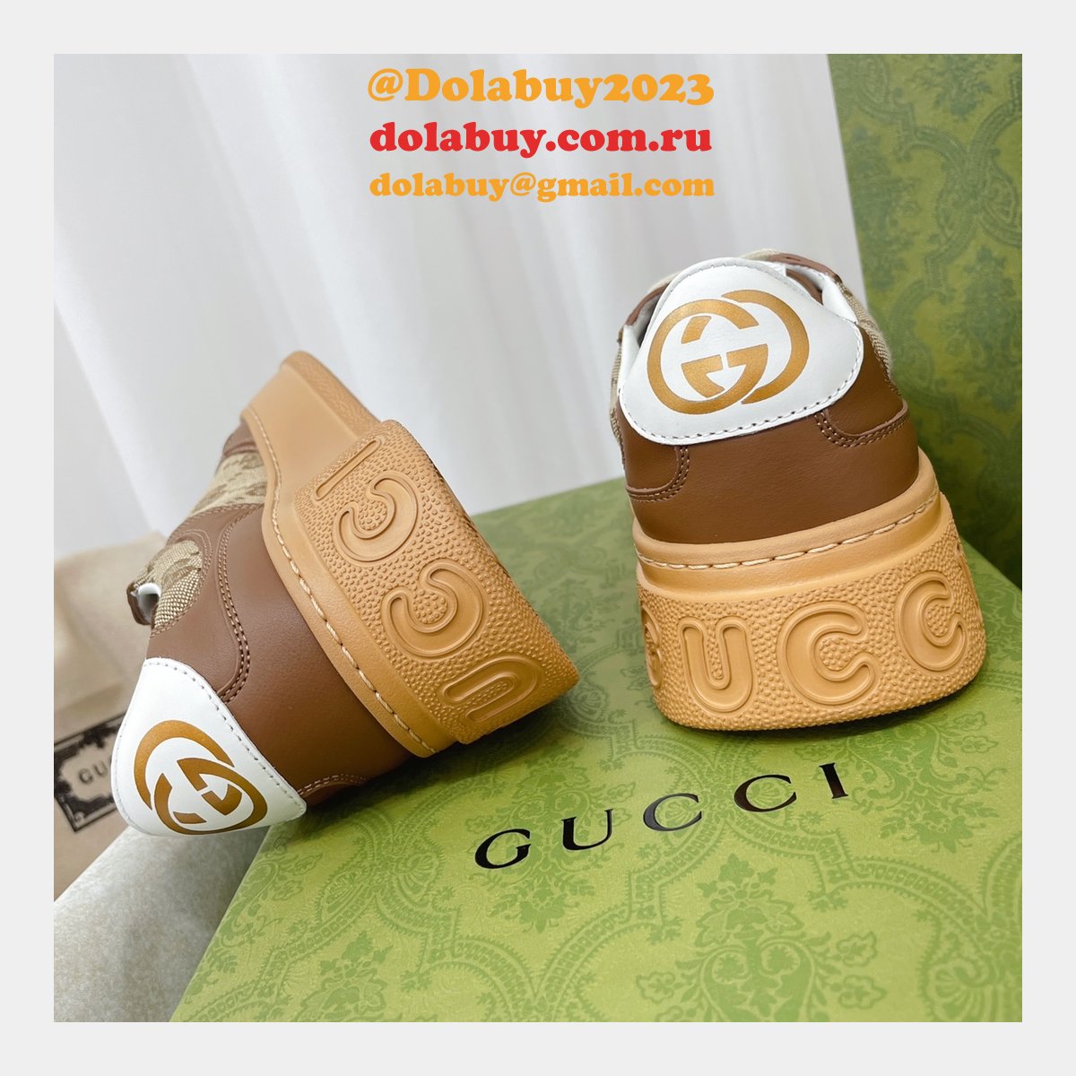 Gucci Replica GG Logo Shoes Online