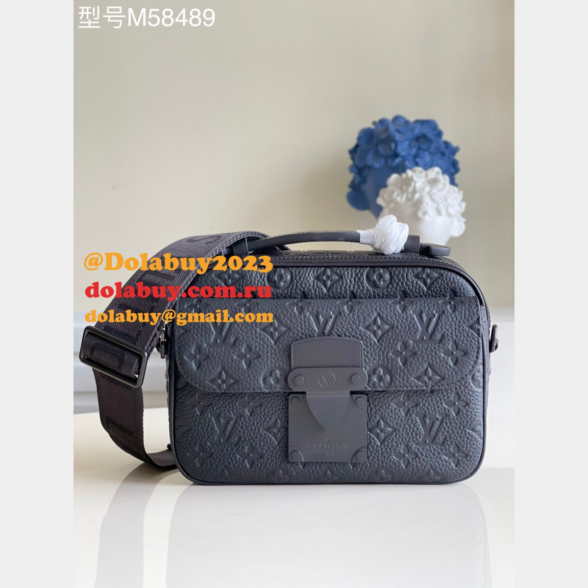 Buy Replica Louis Vuitton S Lock Messenger Taurillon Monogram M58489 Bags