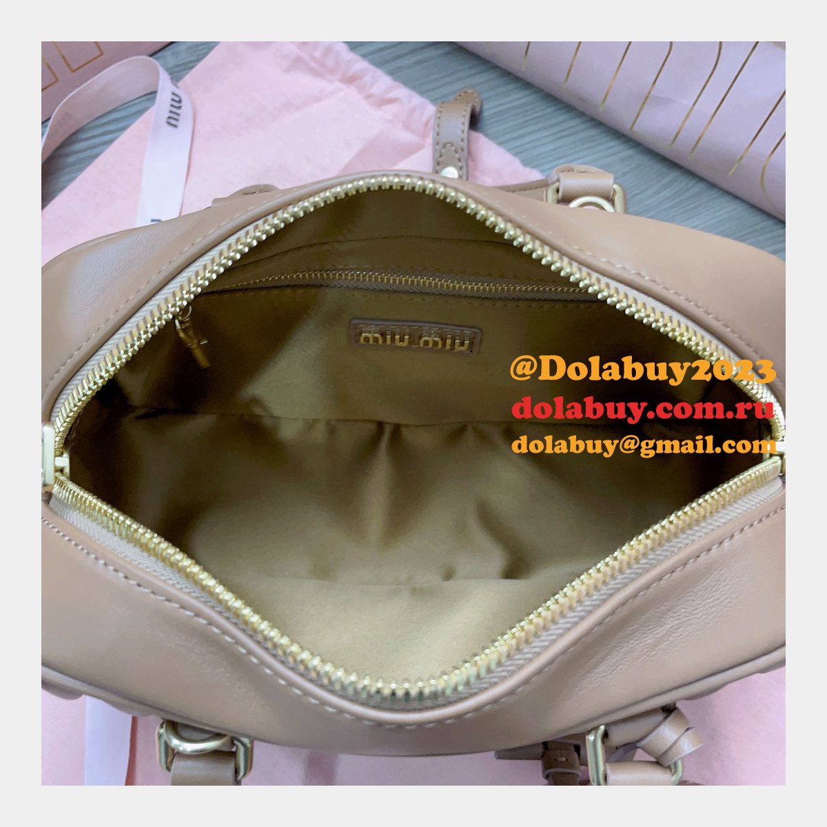 Shopping Top Grade 5BB142 Matelasse Replica Miu Miu Online Fake Bag