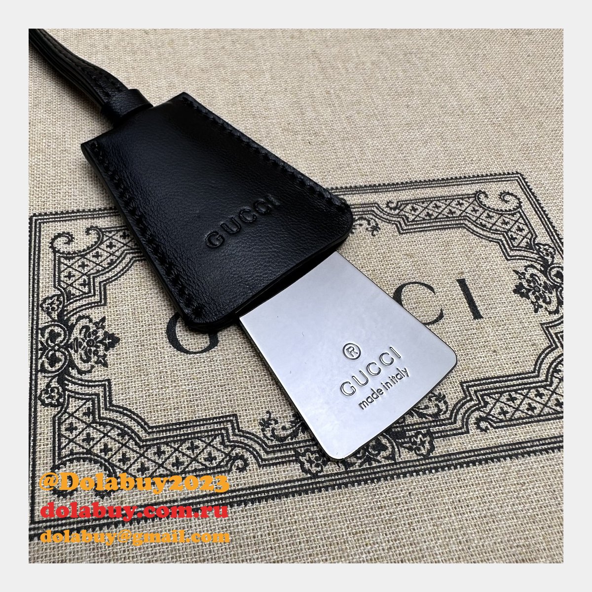 High Quality Horsebit Gucci Duplicate 774719 Black Bags