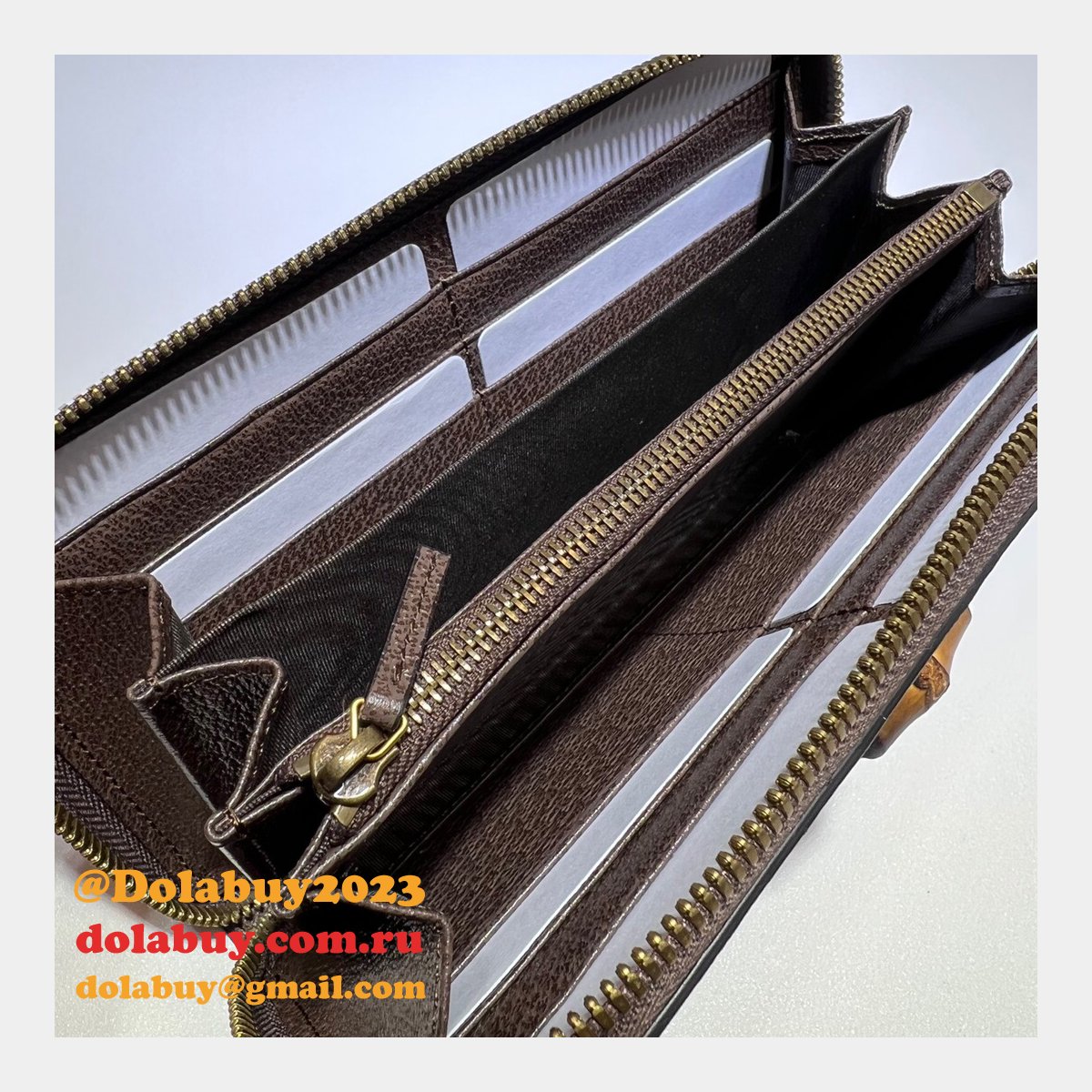 Knockoff Gucci High Quality Diana Diana Jumbo GG 658634 Wallet