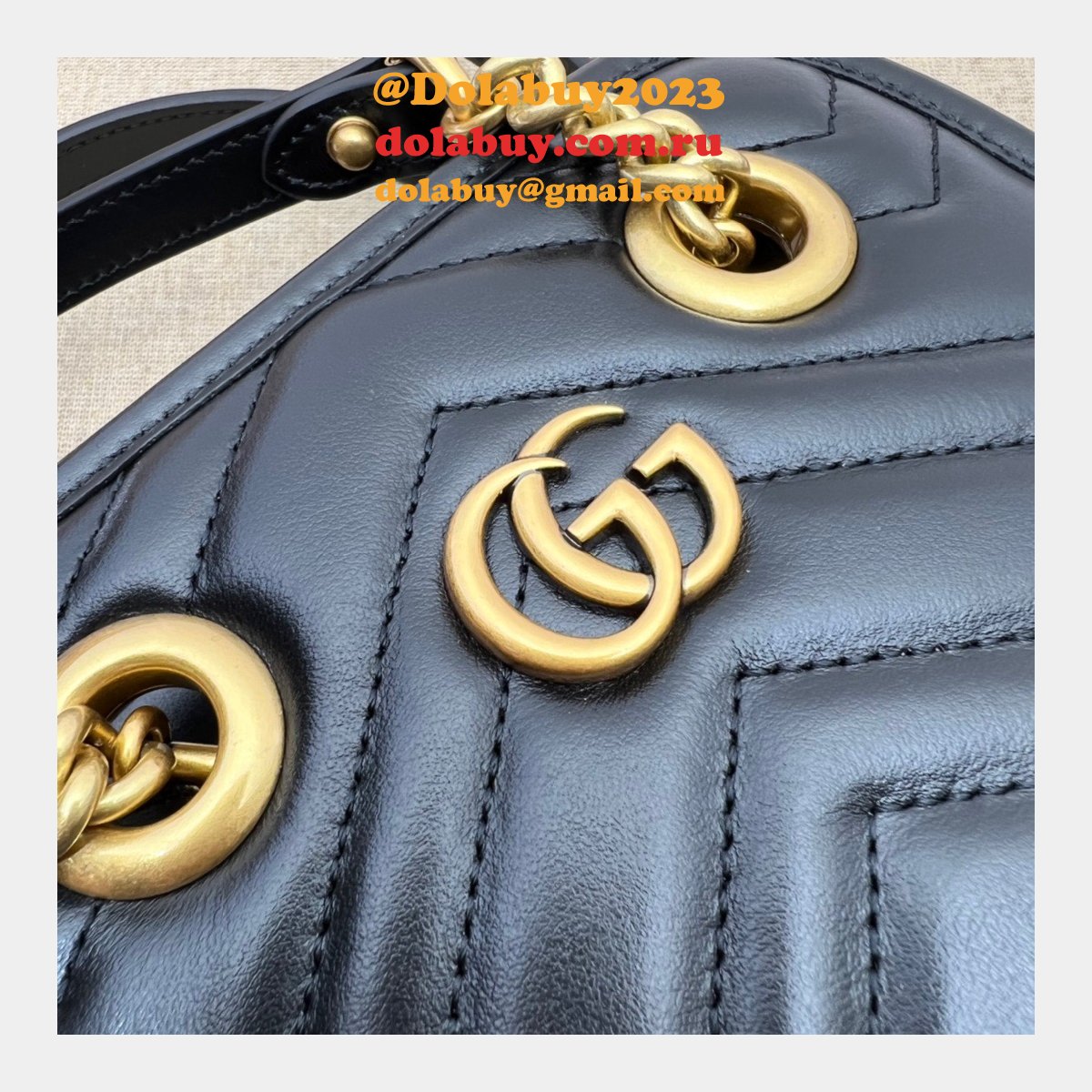 How can I find Gucci GG Marmont matelassé high-end replica bags
