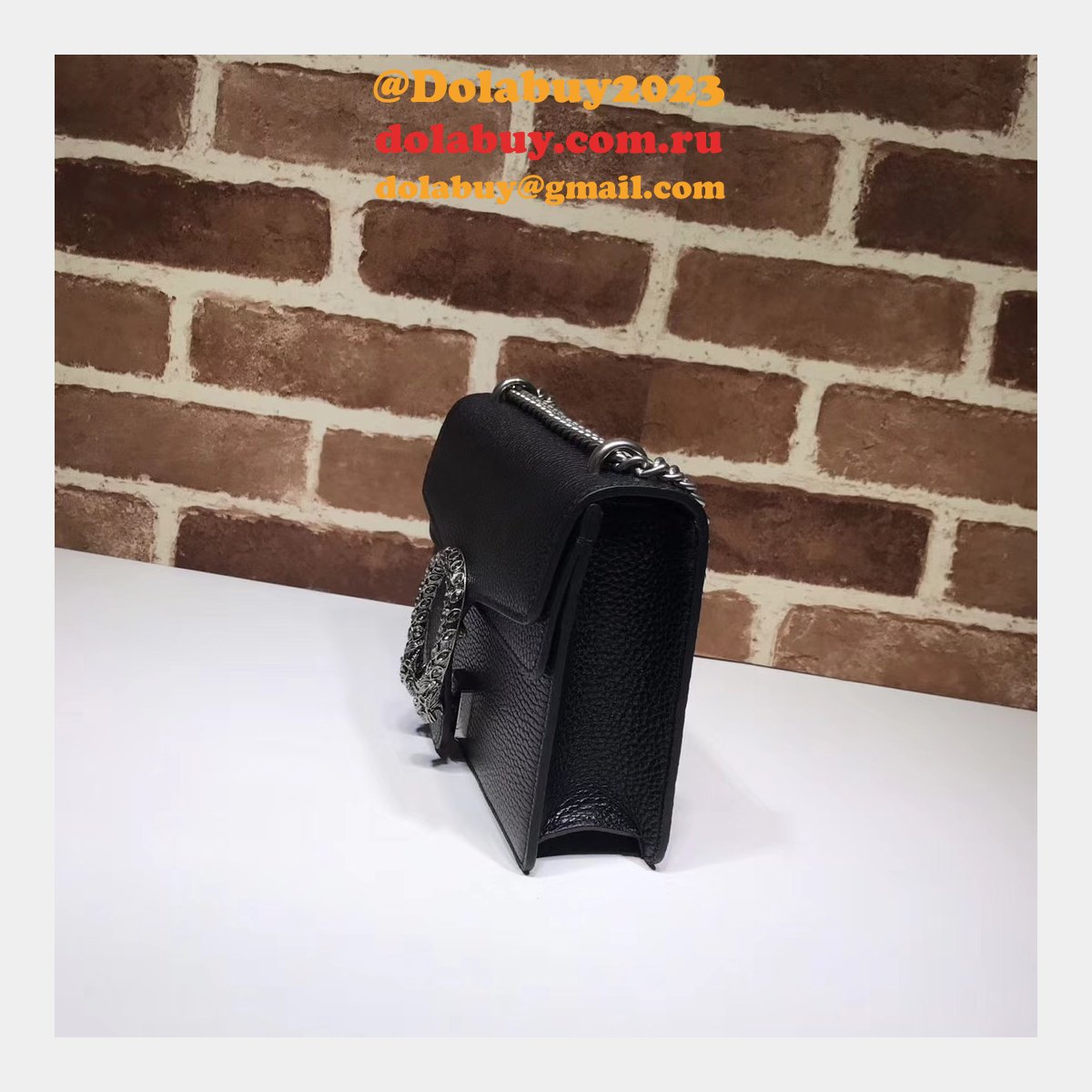 7 Star Gucci Replica Dionysus leather mini 421970 bag