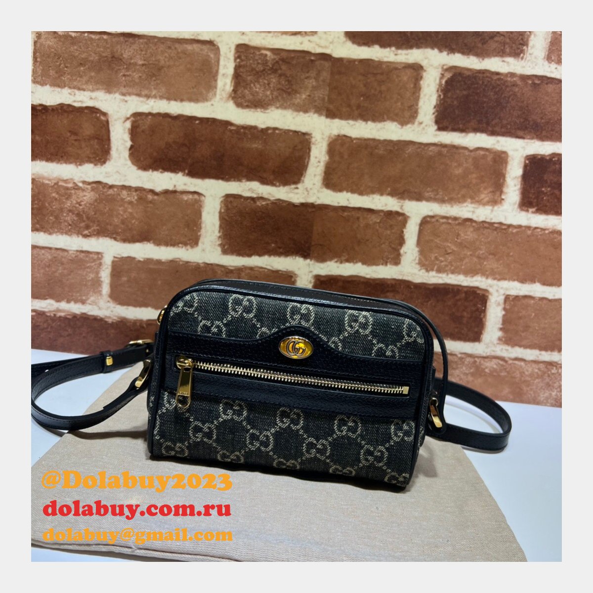 Perfect 7 Star Gucci Replica 517350 Ophidia GG mini bag