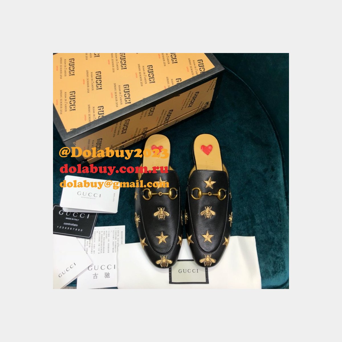 Top Gucci Loafers Slipper 001